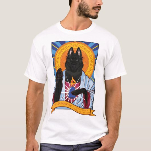 T-shirt Saint-Schipperke (Devant)