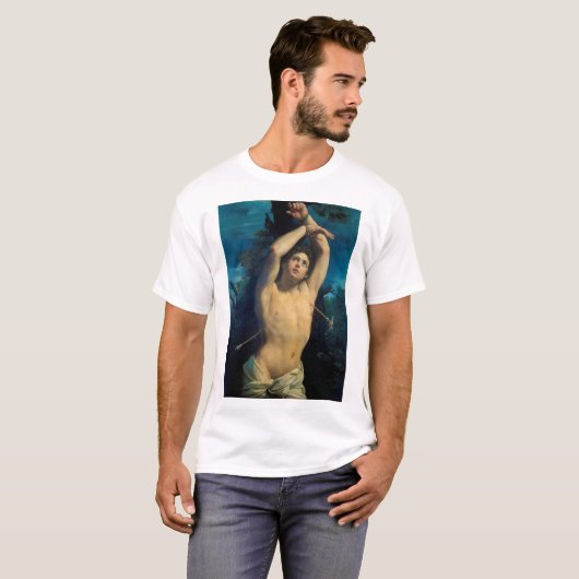 T-shirt Saint-Sébastien (Saint-Sébastien), Guido Reni (Devant entier)