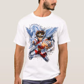 T-shirt Saint Seiya Pégase (Devant)