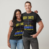 T-shirt Saint Shift Regardez l'Asymptote Math Holy Shift (Unisexe)