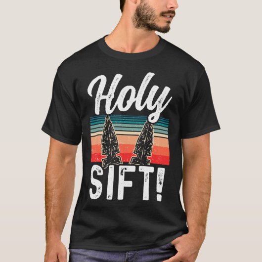 T-shirt Saint Sift Arrowhead Flintknapping Arrowhead Hunti (Devant)