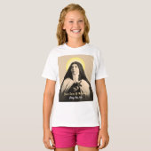 T-SHIRT SAINT TERESA DES ANDES (Devant entier)