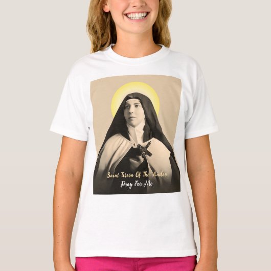 T-SHIRT SAINT TERESA DES ANDES (Devant)