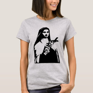 T-shirt Saint Therese de chemise de dames de Lisieux
