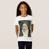 T-Shirt Saint Thérèse de l'Enfant Jésus et la Sainte Face (Devant entier)