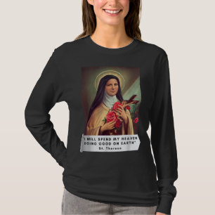 T-shirt Saint Thérèse de Lisieux Saint Thérèse de l'Enfant