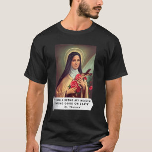 T-shirt Saint Thérèse De Lisieux Saint Thérèse De L'Enfant