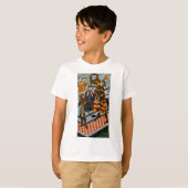 T-shirt Saint Thomas de Cantorbéry l'archevêque courageux (Devant entier)