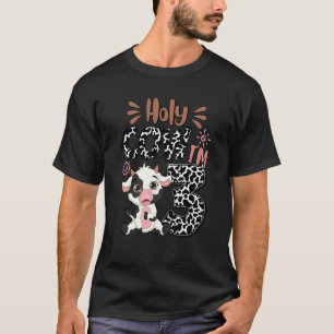 T-shirt Saint Vache J'ai 3 Anniversaire Garçon 3e Vache An