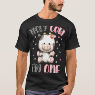 T-shirt Saint Vache Je suis un mignon animal de ferme 1er
