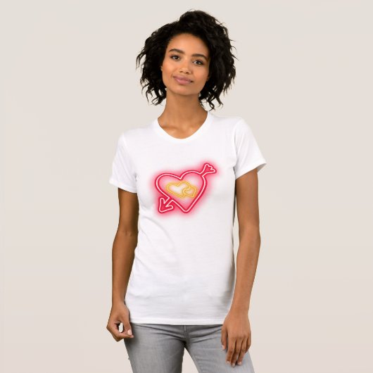 T-shirt Saint Valentin (Devant entier)