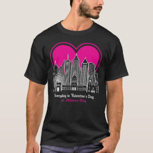T-shirt Saint Valentin à Atlanta City