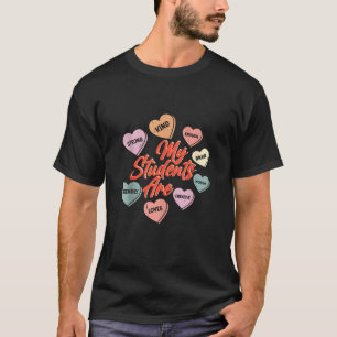 T-shirt Saint Valentin Affirmations positives Coeur Enseig