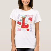 T-shirt Saint Valentin Amour (Devant)