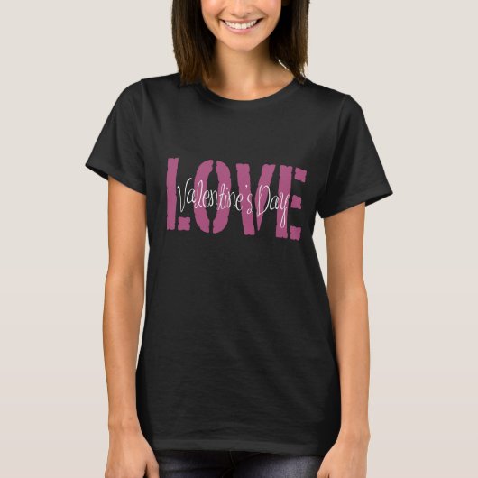 T-shirt Saint-Valentin amour (Devant)