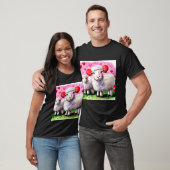 T-shirt Saint-Valentin Amour Coeur Mouton Girlfriend Fianc (Unisexe)