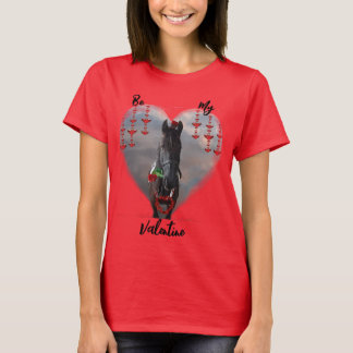 T-shirt Saint Valentin avec Rafi le Friesien
