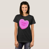 T-shirt Saint-Valentin Bonbons Valentines Coeurs Dump (Devant entier)