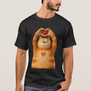 T-shirt Saint-Valentin Chat Amour Coeur Mignon V-Day Homme