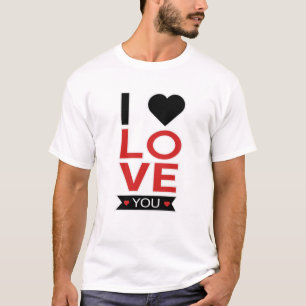 T-shirt Saint Valentin Coeur Amour Couples Idée Cadeau mig