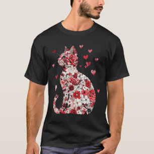 T-shirt Saint-Valentin Coeur de chat - Bonne Saint-Valenti