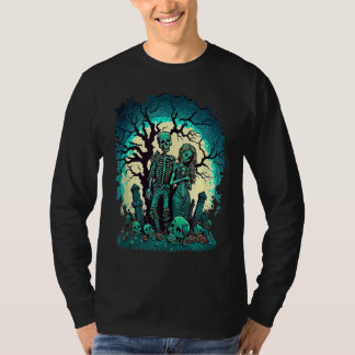 T-shirt Saint-Valentin d'amour de zombie Horreur Monstre H