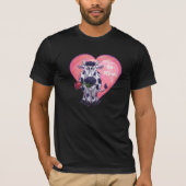 T-shirt Saint Valentin de la vache (Devant)