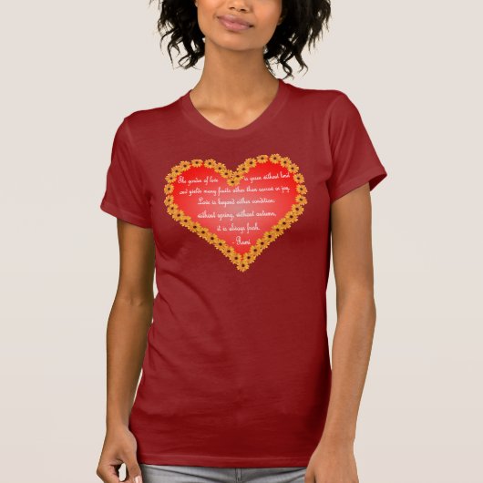 T-shirt Saint-Valentin de Rumi (Devant)