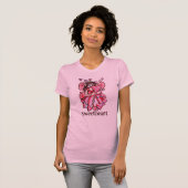 T-shirt Saint Valentin Fée (Devant entier)
