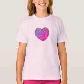 T-shirt Saint Valentin Heart Youth (Devant)