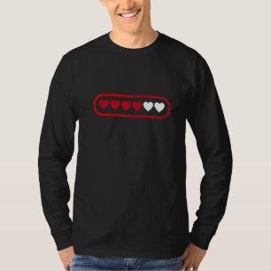 T-shirt Saint-Valentin Love Hearts Chargement Graphique