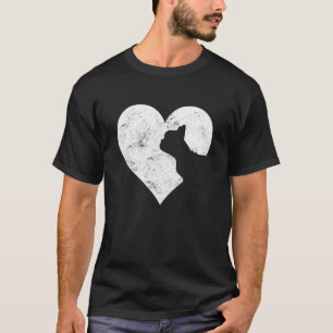 T-shirt Saint Valentin mignon chien Amoureux des chiens fr