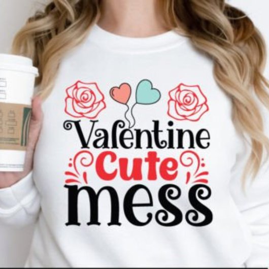 T-shirt Saint Valentin mignon gâchis, drôle Saint Valentin