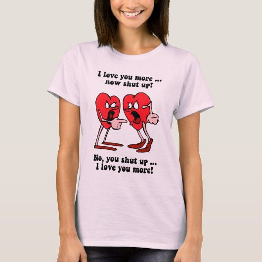 T-shirt Saint-Valentin mignonne et drôle (Devant)