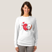 T-shirt Saint Valentin, Mlle vous (Devant entier)