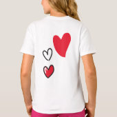 T-shirt Saint Valentin, Mlle vous (Dos)