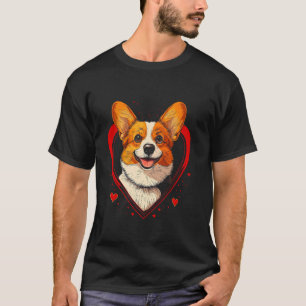 T-shirt Saint-Valentin Pembroke Welsh Corgi