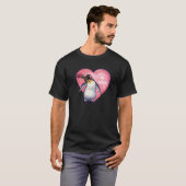 T-shirt Saint-Valentin Penguin (Devant entier)