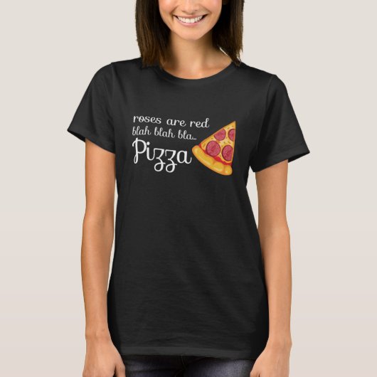 T-shirt Saint Valentin Pizza Party Pizza Time Love Pizza (Devant)