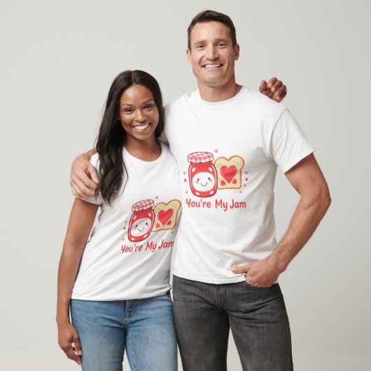 T-shirt Saint Valentin pour les couples (Unisexe)