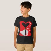 T-shirt Saint Valentin Pré K Squad Gnomes Enseignant (Devant entier)