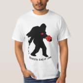 T-shirt Saint Valentin Sasquatch (Devant)