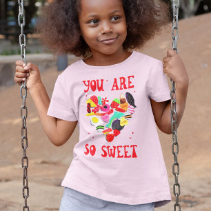 T-shirt Saint-Valentin Vous êtes si gentil cœur de bonbon