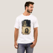 T-shirt Saint-Veronica avec le Saint-Suaire (Devant entier)