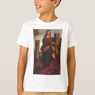 T-shirt Sainte-Barbe Icône Sacrée Art Graphique