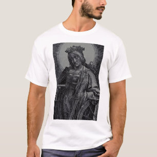 T-shirt Sainte Catherine d'Alexandrie par Lucas van Leyden