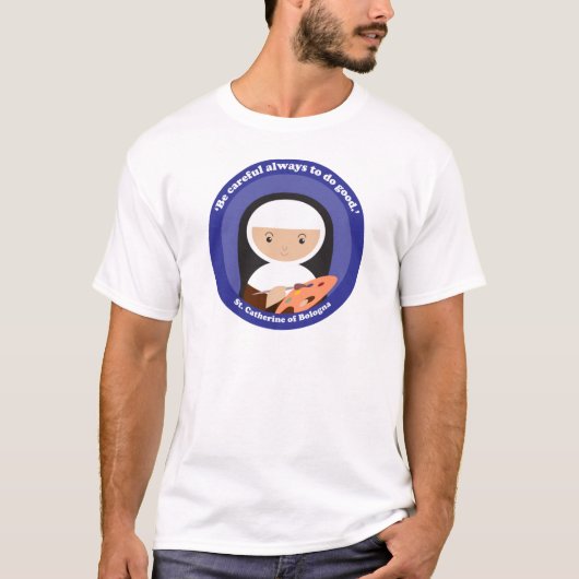 T-shirt Sainte-Catherine de Bologne (Devant)
