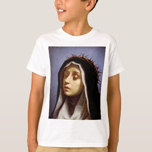 T-shirt Sainte Catherine de Sienne (Devant)