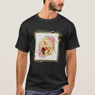 T-shirt Sainte Catherine de Sienne Catholicité Pureté Fill