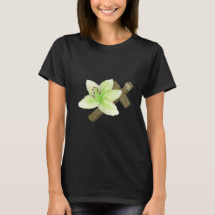 T-shirt Sainte Catherine de Sienne Pureté catholique Fille